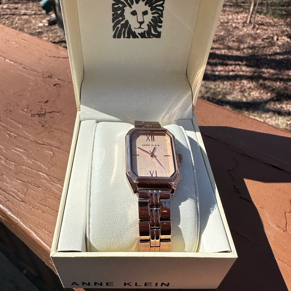 Anne Klein rose  gold watch